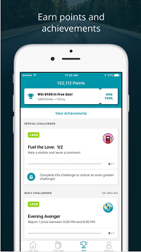 Example of a gas price app