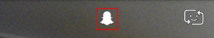 Snapchat menu icon